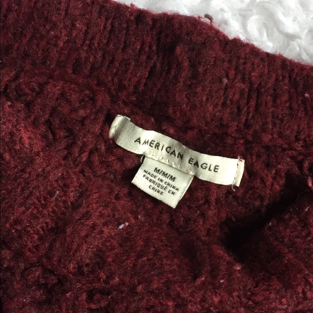 Cute cropped American eagle sweater